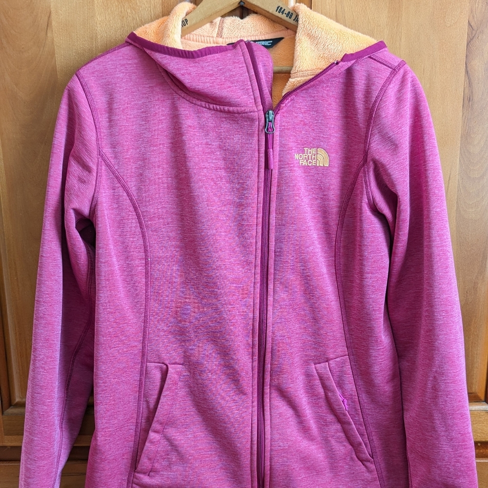 THE NORTH FACE Women's Haldee Raschel Hooded Fleece Jacket M, Plum
